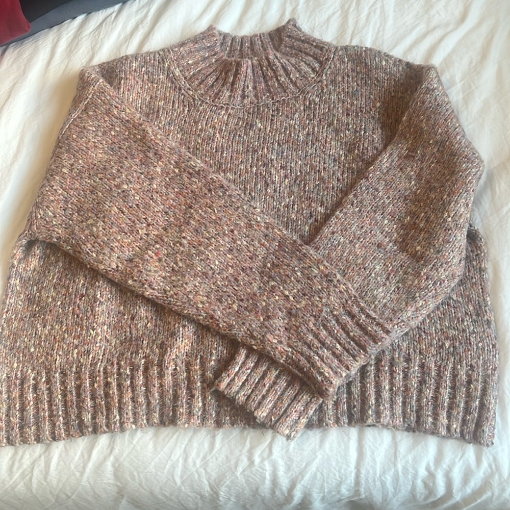 Pink cozy sweater